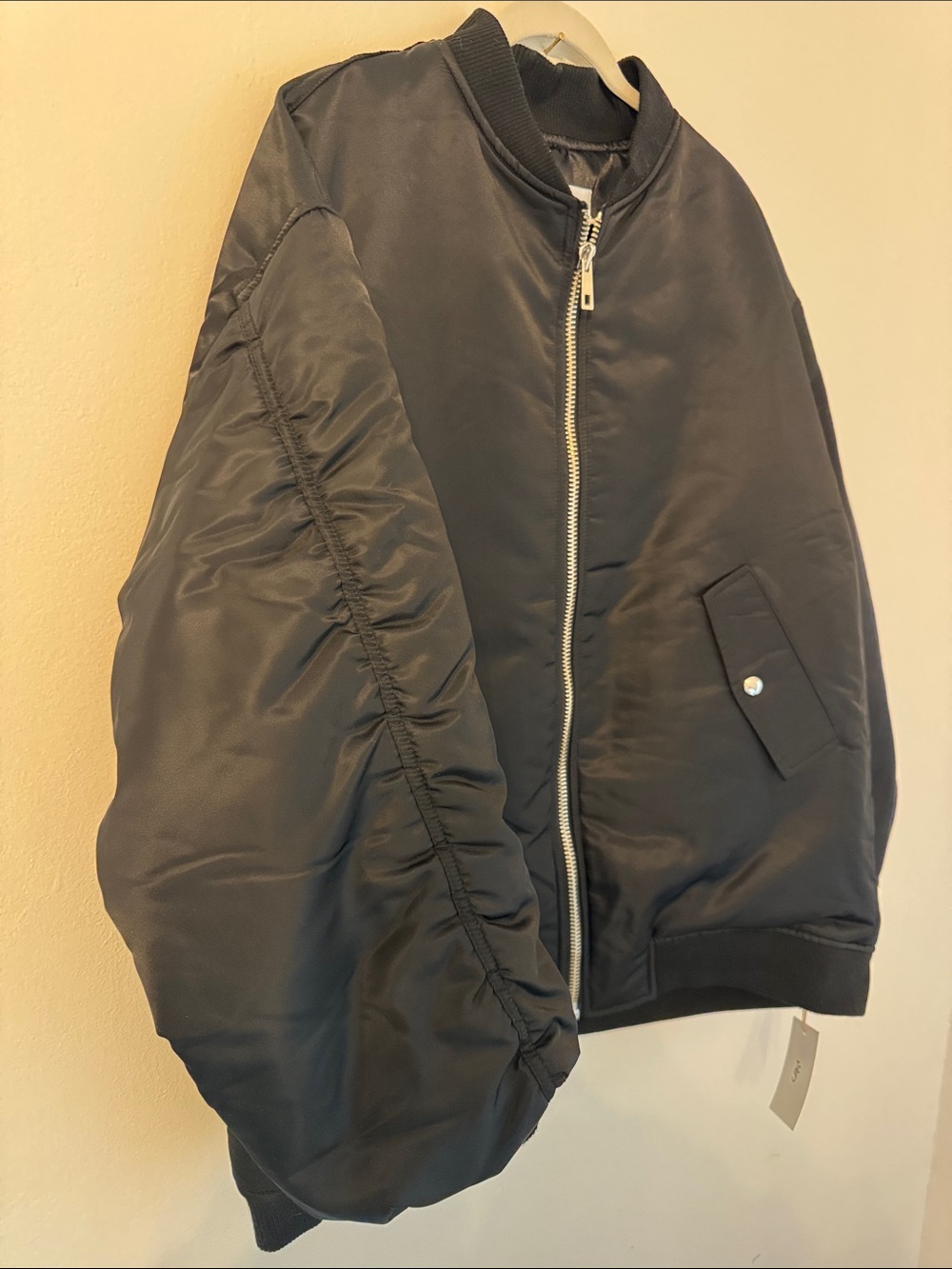 The Frankie Shop Astra Oversized Bomber Jacket